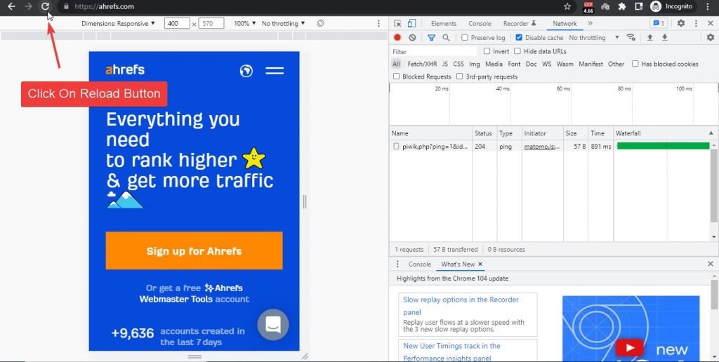 click on reload button network tab 1024x516 1